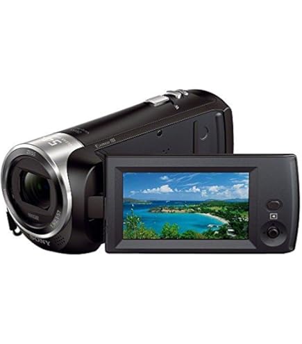 Amazon.com : Sony HDR-CX240/B Full HD 9.2 MP Camcorder with 27x