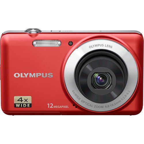 Olympus VG-110 12 MP Digital Camera with 4x Wide Zoom Lens (27mm