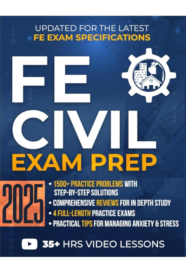 PPI FE Civil Exams – Includes 5 Full FE Civil Practice Exams with