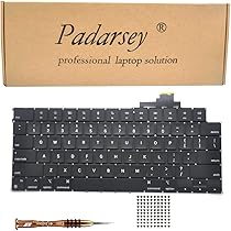 Pardarsey Replacement Keyboard Compatible with MacBook Air M2