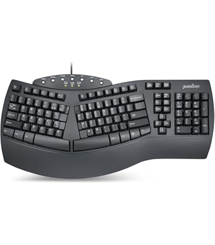 Amazon.com: Perixx Wired USB Ergonomic Split Keyboard with