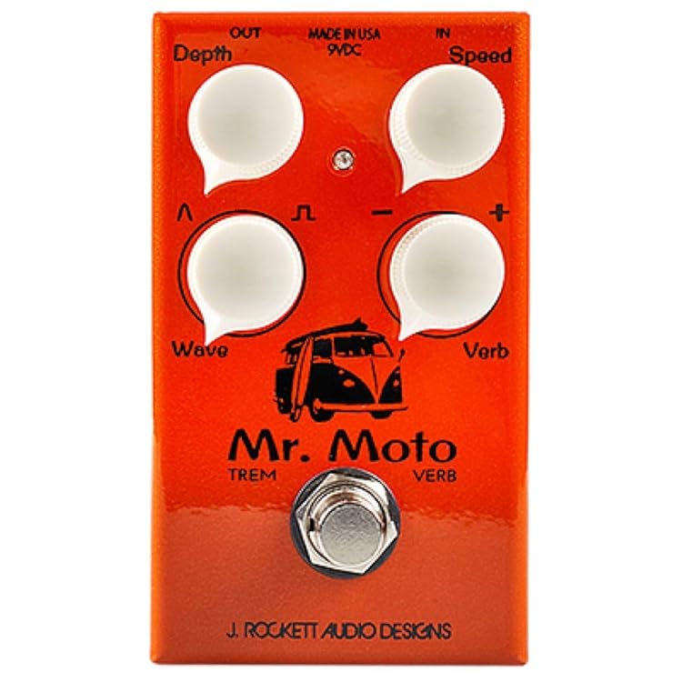 J Rockett Audio Designs Mr.Moto - クラシックなサウンドのトレモロと