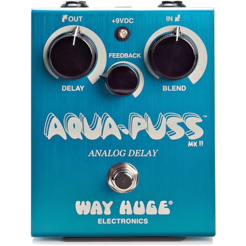 WAY HUGE AQUA-PUSS - 透明感の高いアナログディレイ【Supernice