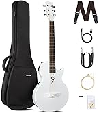 Amazon.com: Enya Nova Go Carbon Fiber Travel Acoustic Guitar | 1/2