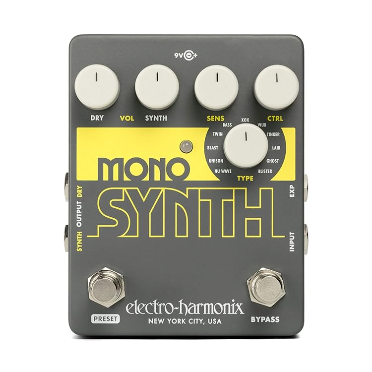 Electro Harmonix Mono Synth - 11種類のモノラルシンセ・サウンドを