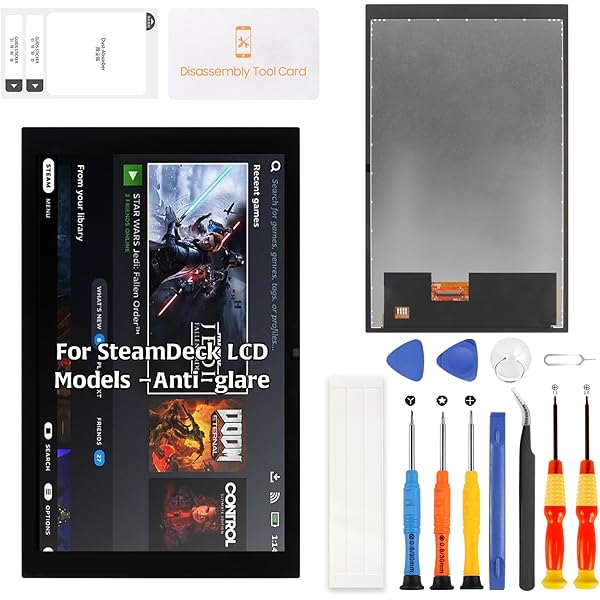 Amazon.com: Olivechard For Steam Deck OLED 2023 Screen Replacement