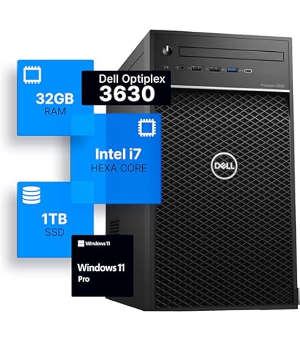Amazon.com: Dell Precision 3431-SFF, Core i7-9700 3.0GHz, 32GB RAM