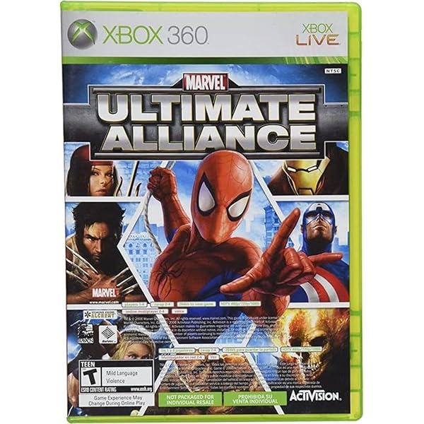 Amazon.com: Marvel Ultimate Alliance Gold Edition -Xbox 360