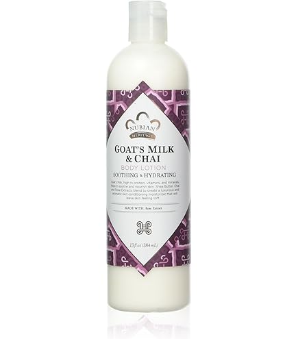 Amazon.com: Nubian Heritage Lotion, Goats Milk and Chai, 13 Ounce