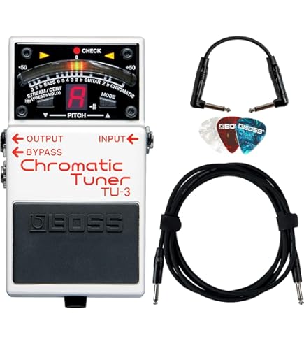 Amazon.com: BOSS TU-3 Chromatic Floor Tuner for Guitar and Bass