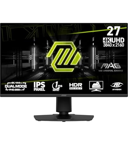 MSI MAG 321CUPDF 32-inch 3840 x 2160 (UHD) Gaming Monitor, 320Hz