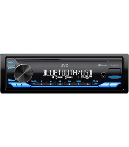 Amazon.com: JVC KD-T720BT - CD Car Stereo, Single Din, Bluetooth