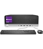 HP ProDesk 600 G5 SFF Desktop Computer, Intel Core i5-9500 to 4.1