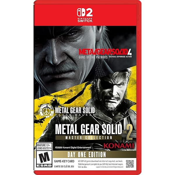 Metal Gear Solid Vol. 1 Master Collection - Nintendo Switch