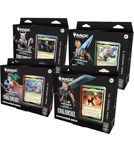Magic: The Gathering - Final Fantasy Bundle: Gift Edition : Amazon
