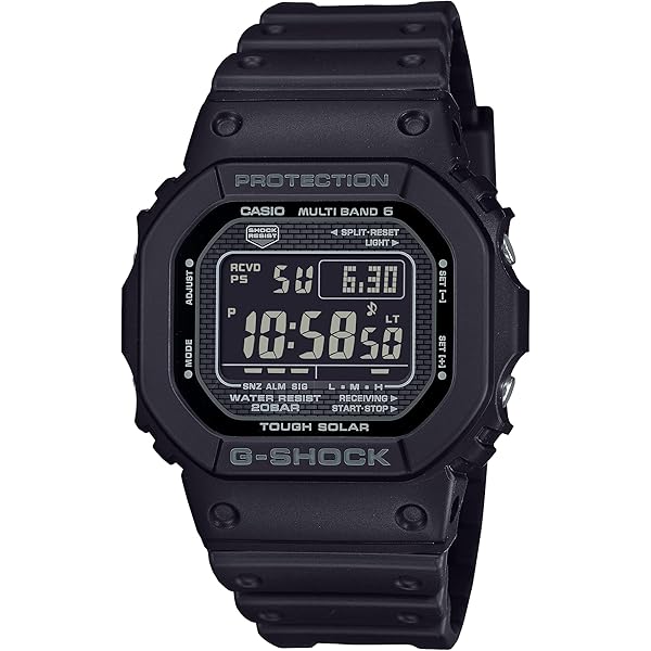 Amazon.com: Casio DW-H5600-1 Black bio-Based Resin Digital Quartz