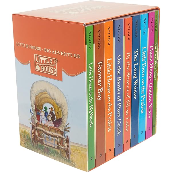 Vintage Little House Children's Books Complete Series 9 Book Boxed