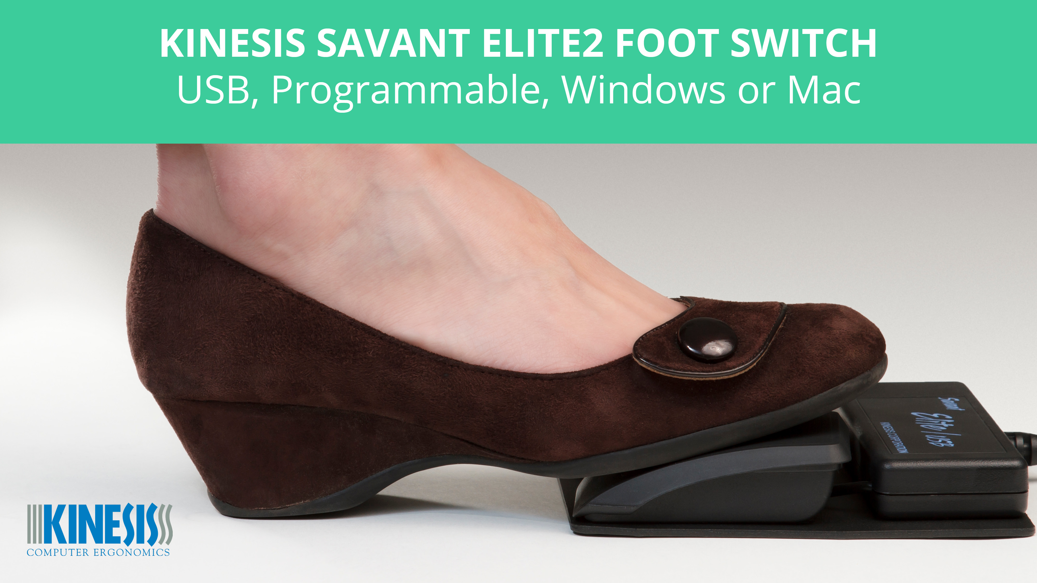 Amazon.com: Kinesis Savant Elite2 Programmable USB Foot Switch (2