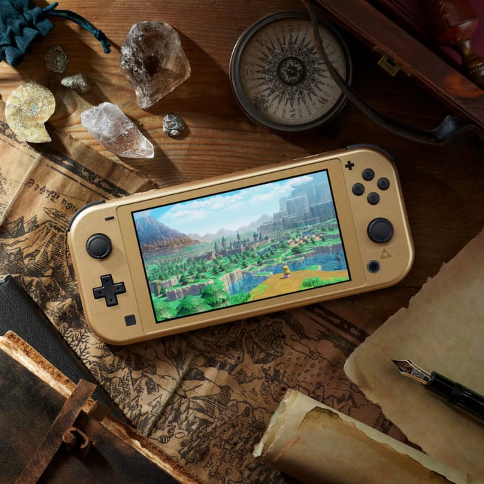 Nintendo Switch Lite Hyrule Edition - Consola | RaiJucării.ro