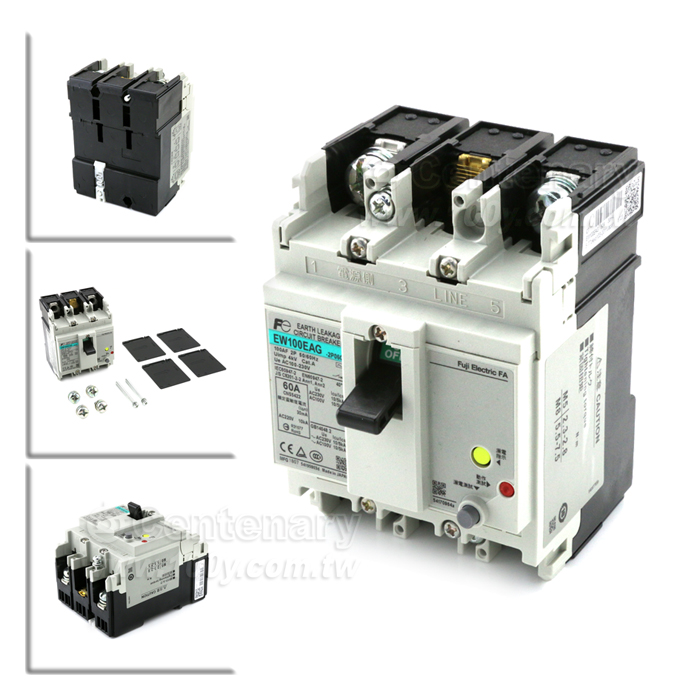 EW50EAG-3P/15A Fuji Electric 漏電斷路器3P/15A