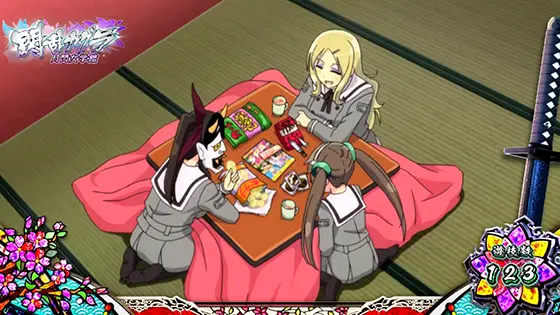 閃乱カグラ2（スマスロ）】通常時の概要・ステージ・各種抽選