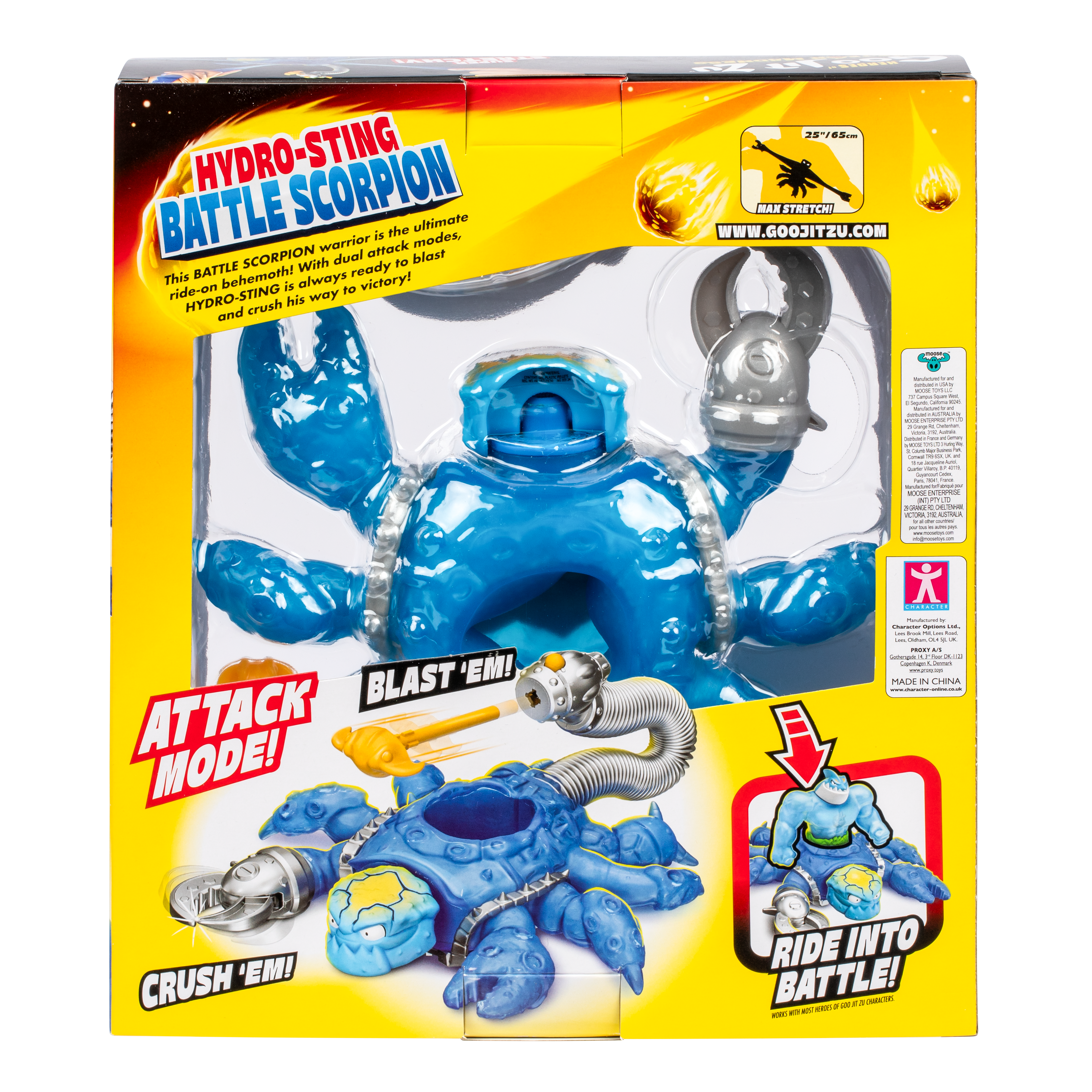 Heroes of Goo Jit Zu S13 Meteor Madness Battle Scorpion Hydro-Sting