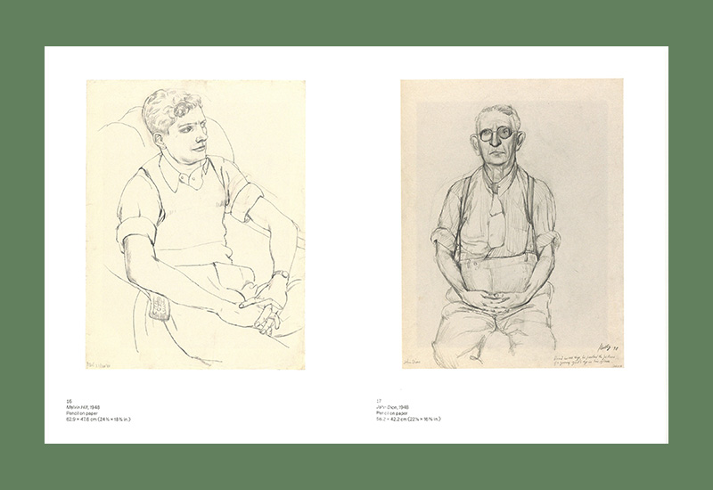 Ellsworth Kelly: Portrait Drawings (Art Institute Chicago