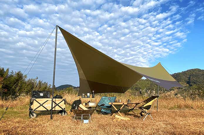 8/25（金）まで25%OFF！】VASTLAND「TCティピーテント ソロ」は、ワン