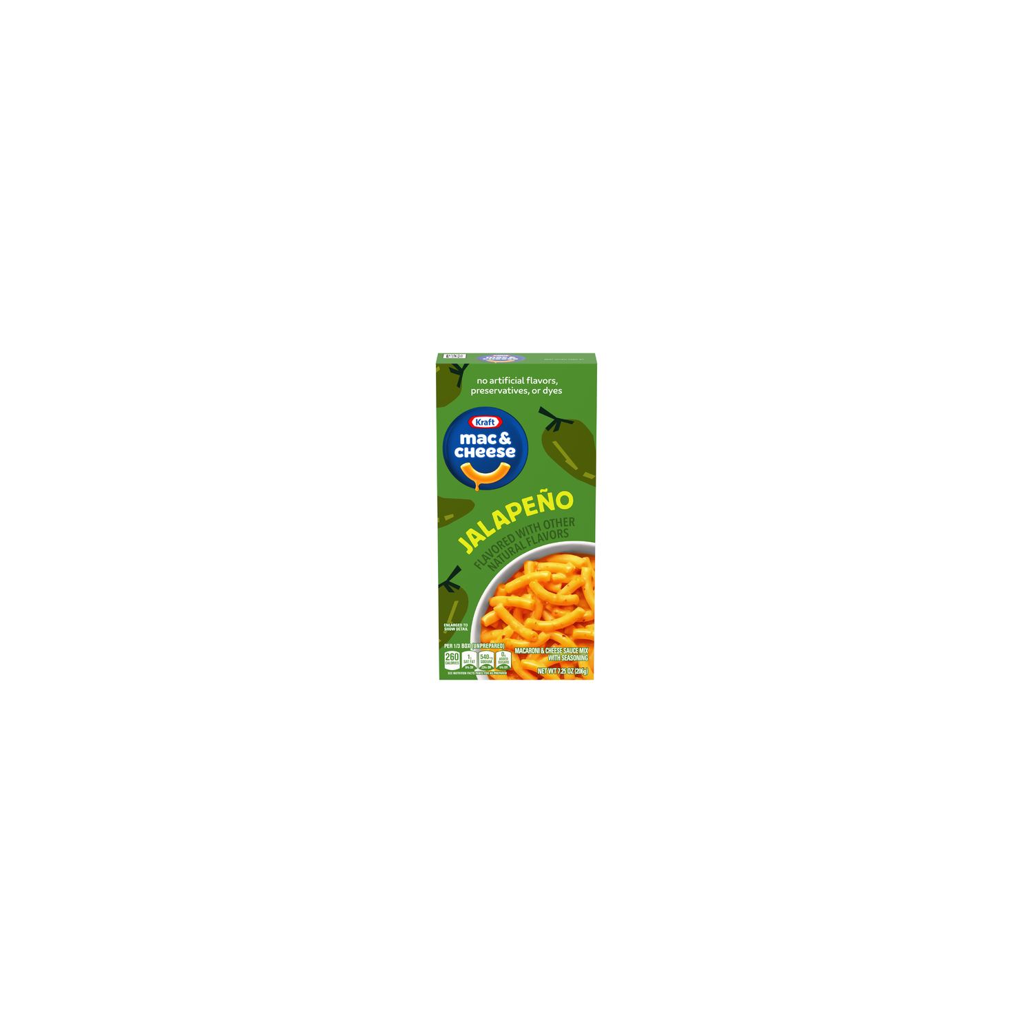 Kraft Jalapeño Flavored With Other Natural Flavors Mac & Cheese