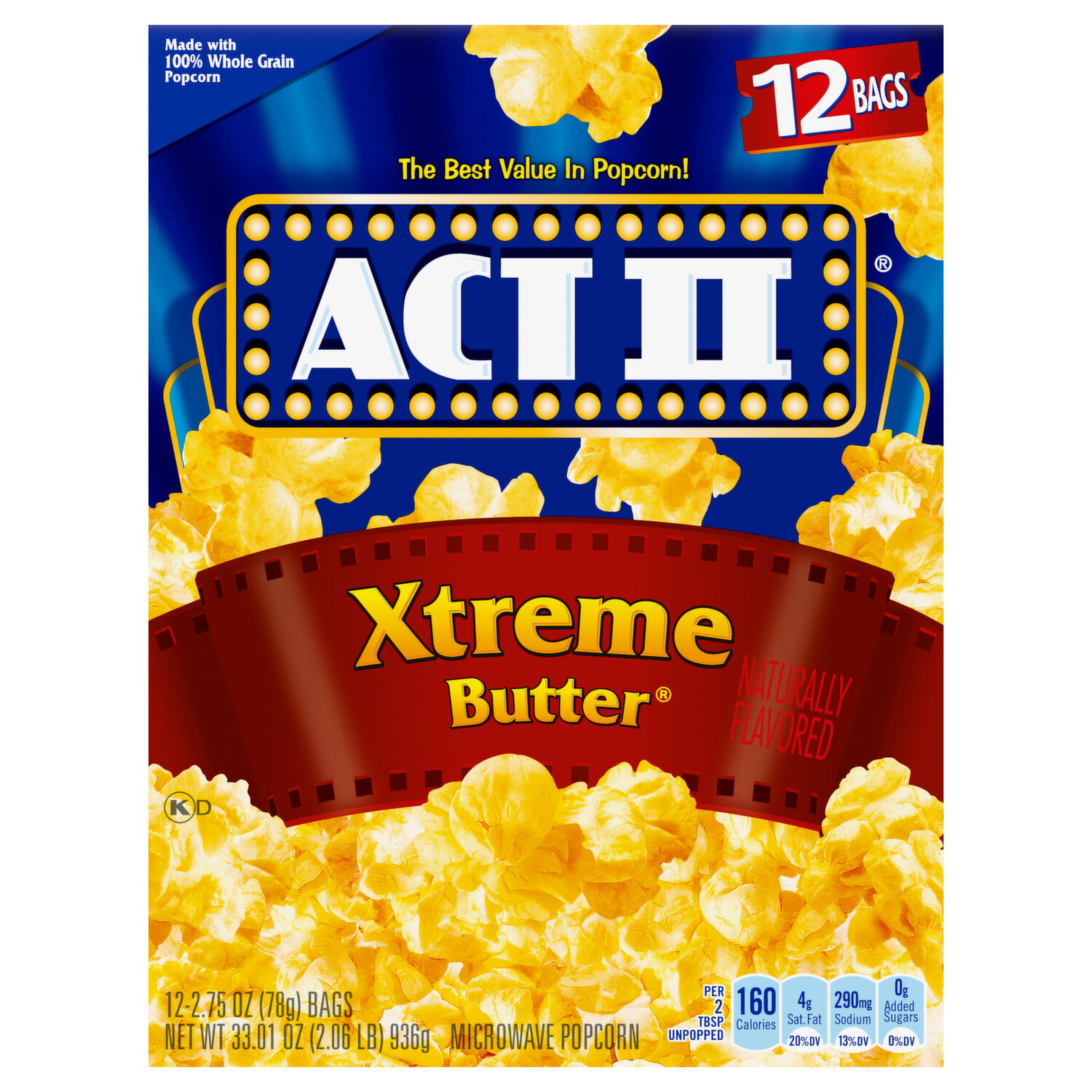 Act II Xtreme Butter Popcorn - Smart & Final