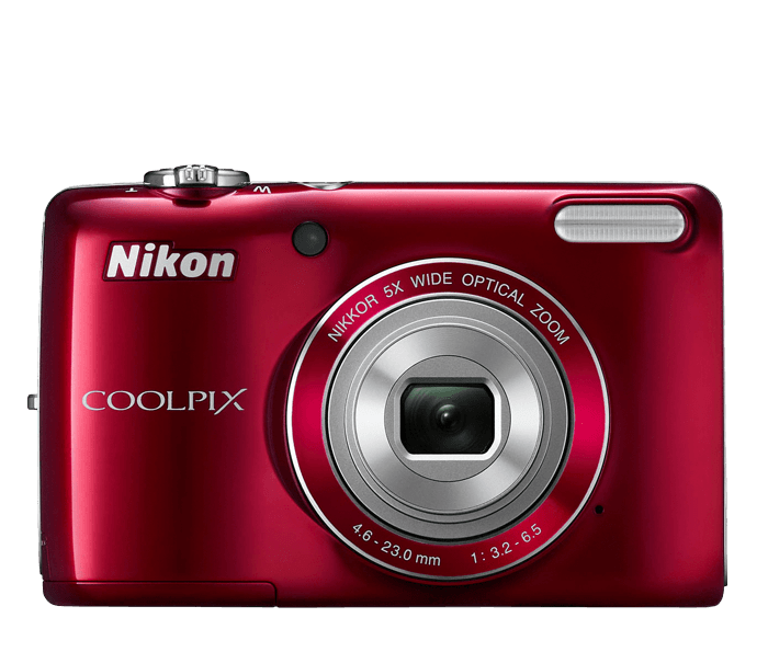 Nikon COOLPIX L26 Red | Point & Shoot Cameras | Nikon USA