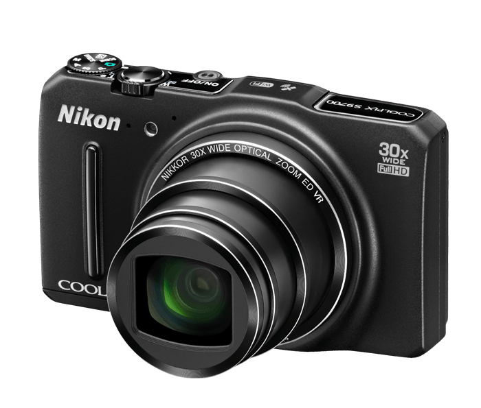 Nikon COOLPIX S9700 Black | Point & Shoot Cameras | Nikon