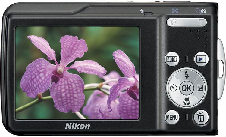 Nikon Coolpix S210 (Blue) 8-megapixel digital camera with 3X