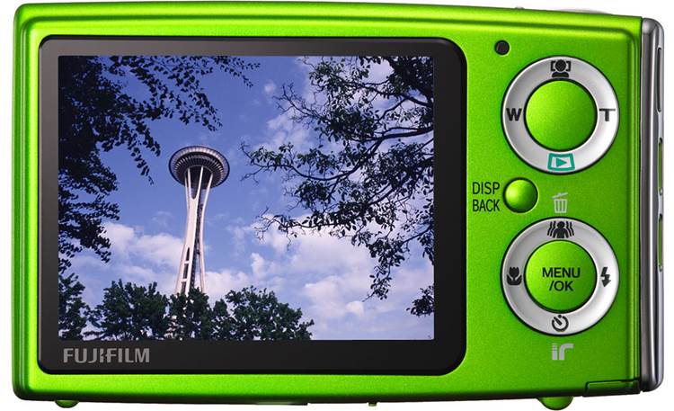 Fujifilm FinePix Z20fd (Green) 10-megapixel digital camera with 3X