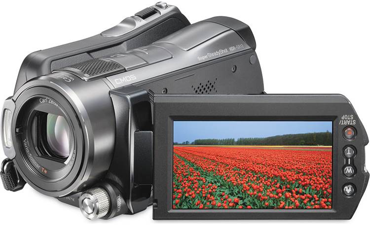 Sony HDR-SR12 120GB high-definition hard drive camcorder at
