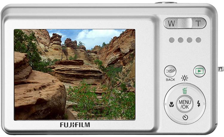 Fujifilm FinePix J10 (Silver) 8.2-megapixel digital camera with 3X