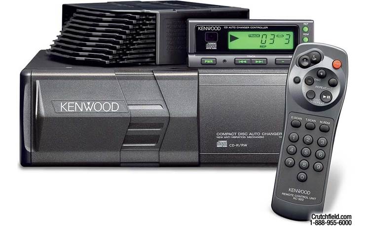 Kenwood KDC-C517FM 10-disc Add-on FM CD Changer at Crutchfield