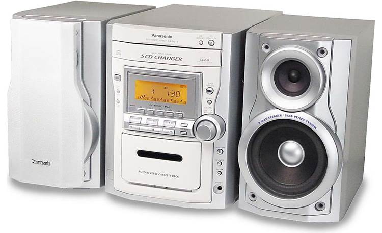 Panasonic SC-PM11 (Silver with white overtones) Desktop CD changer