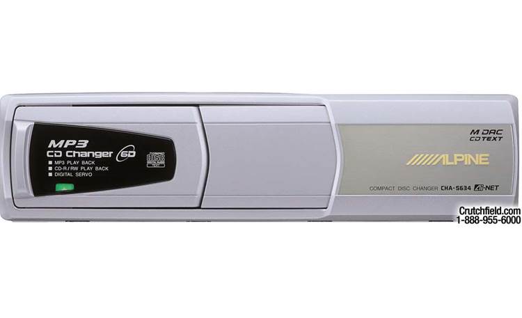 Alpine CHA-S634 6-disc Ai-NET CD/MP3 Changer at Crutchfield