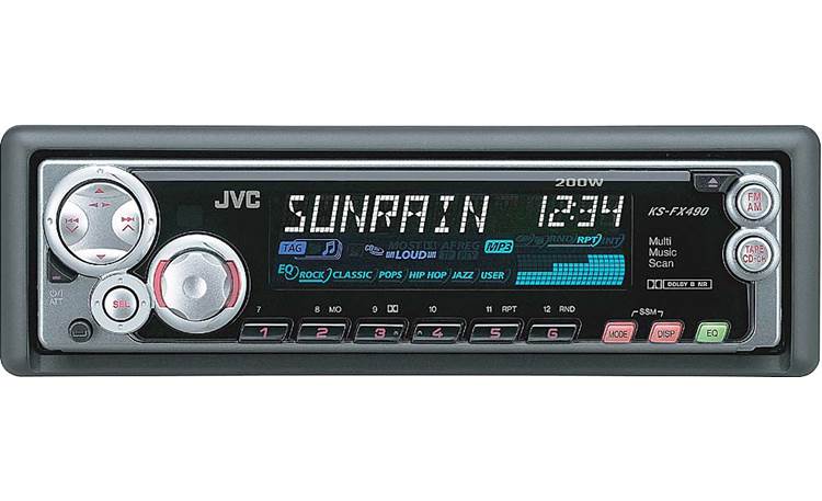 JVC KS-FX490 Cassette receiver at Crutchfield