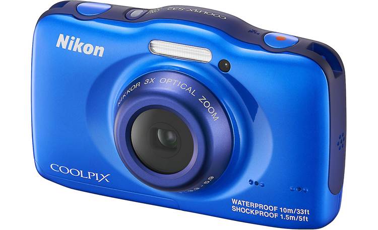 Nikon Coolpix S32 (Blue) 13-megapixel waterproof/shockproof