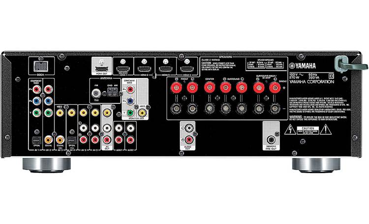 Yamaha RX-V567 Home theater receiver with 3D-ready HDMI switching