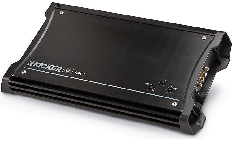 Kicker 10ZX1000.1 Mono subwoofer amplifier — 1000 watts RMS x 1 at
