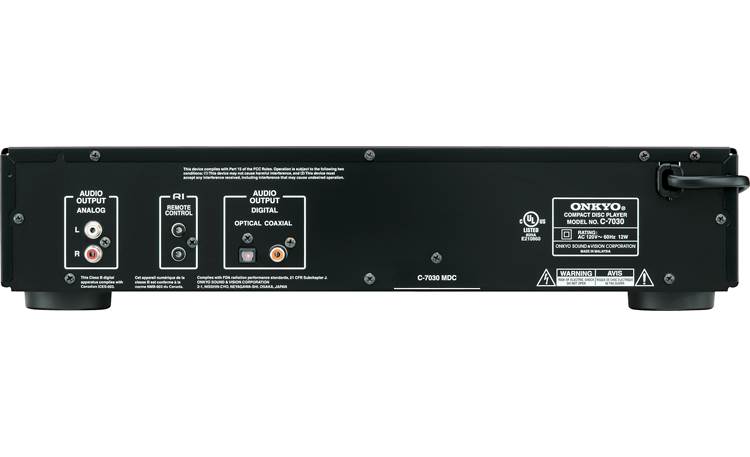 Onkyo C-7030 Single-disc CD player at Crutchfield