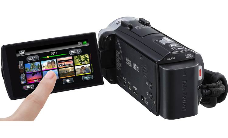 JVC Everio GZ-EX555 38X optical zoom HD camcorder with Wi-Fi® and