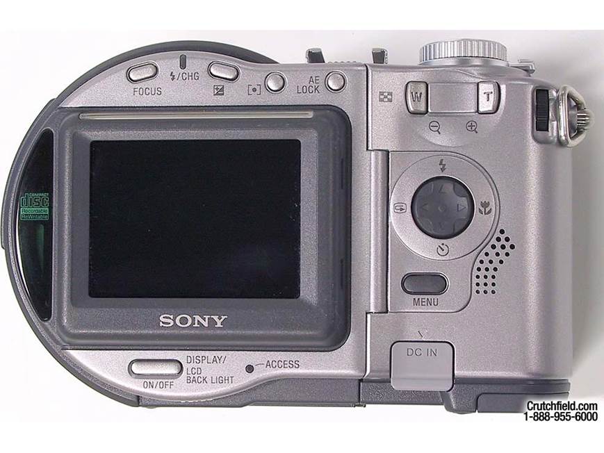 Sony MVC-CD300 CD Mavica® digital camera at Crutchfield