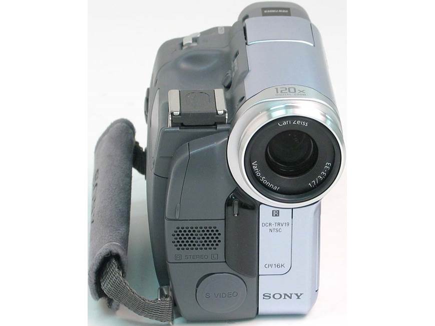Sony DCR-TRV19 Mini DV digital camcorder at Crutchfield