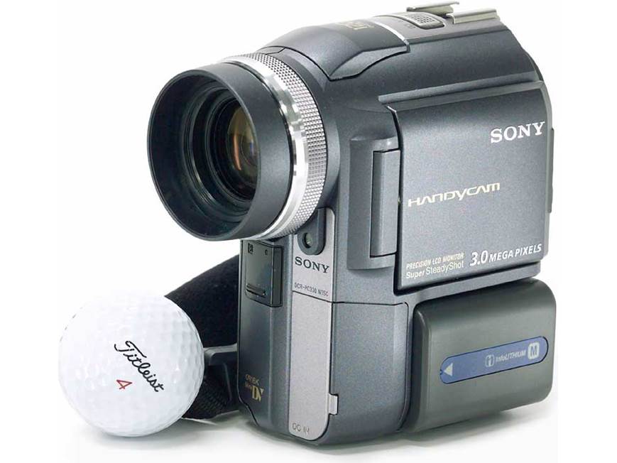 Sony DCR-PC330 Mini DV digital camcorder at Crutchfield