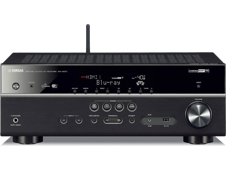 Yamaha RX-V577 7.2-channel home theater receiver with Wi-Fi® and