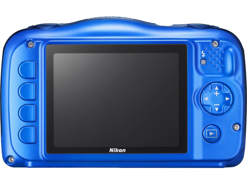 Nikon Coolpix S33 (Blue) 13.2-megapixel waterproof/shockproof